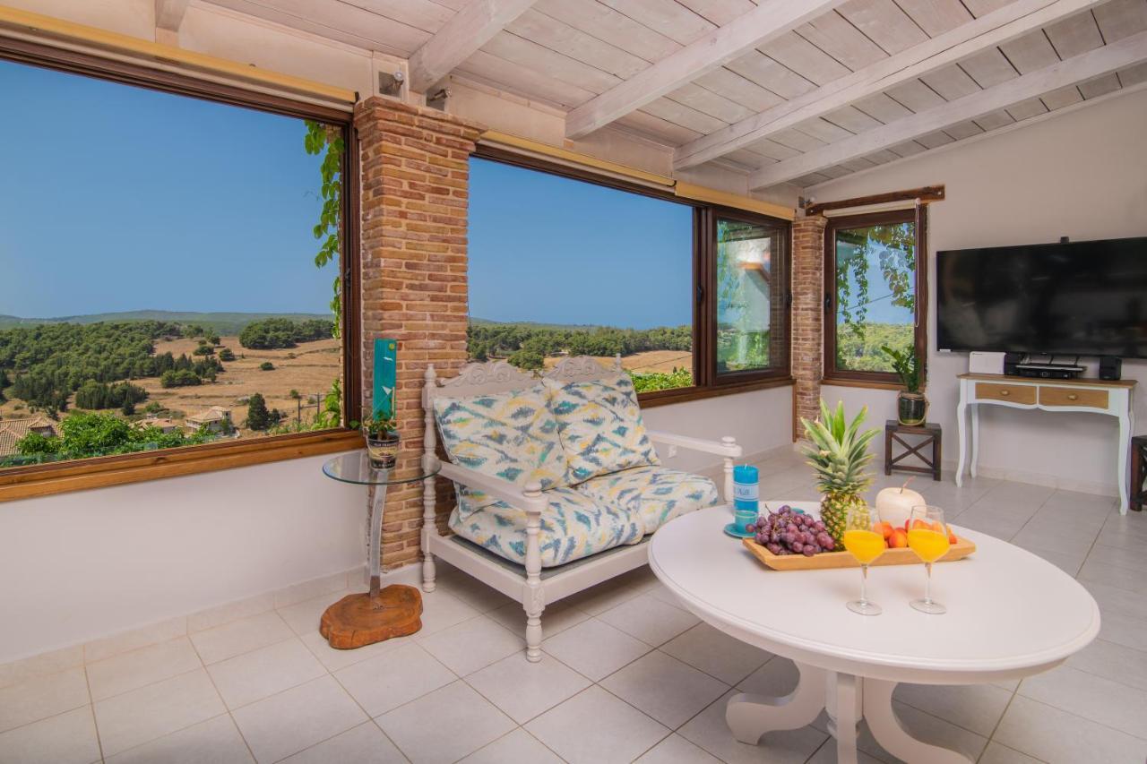 Villa Tramonto With Private Heated Pool, By Zantewize Volímai Exterior foto