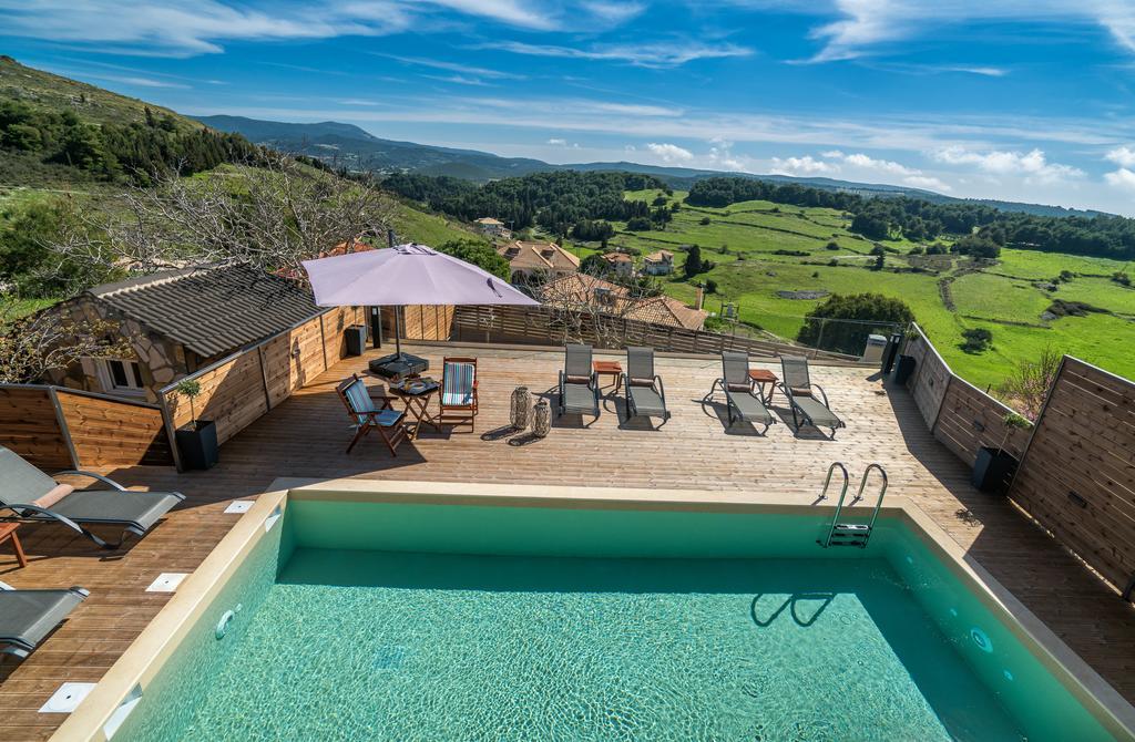 Villa Tramonto With Private Heated Pool, By Zantewize Volímai Exterior foto